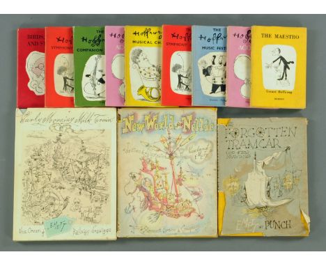 HOFFNUNG. GERARD, nine comic caricature books, all 1950's or 60's editions, New World for Nellie by Rowland Emett, published 