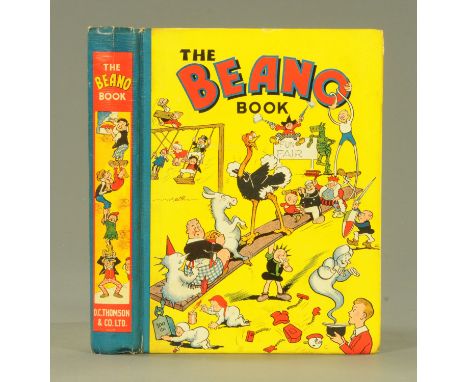 A rare copy of the First Edition Beano Annual published before the appearance of Dennis The Menace, the 1940 Beano book was i