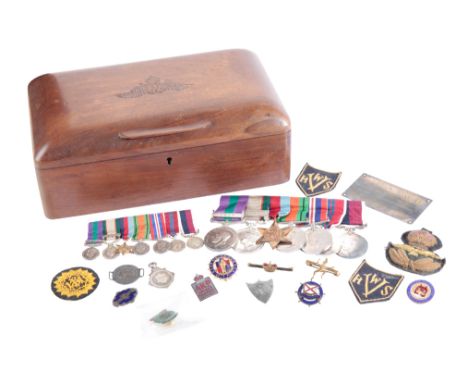 A GROUP OF SEVEN MEDALS TO WING COMMANDER F.B. BRAMLEY, RAF comprising: General Service Medal 1918-62, 1 clasp, Iraq (307729 