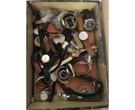 A quantity of watches to inc Sekonda, Rotary etc (in working order)