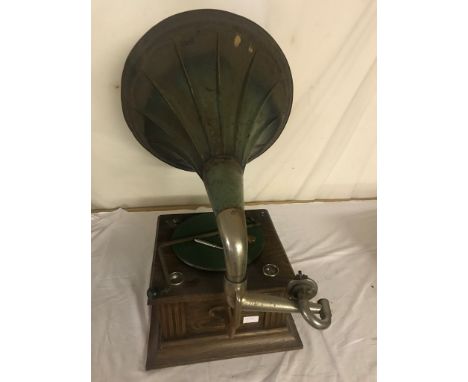 A vintage 'Junophone' gramophone