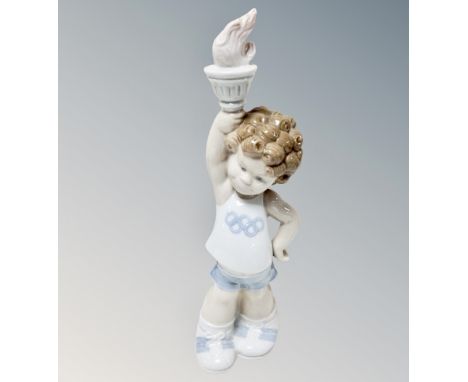 A Lladro figure - Olympic Puppet Boy 4968