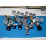 Lot of Multi-Stage Gas Regulators