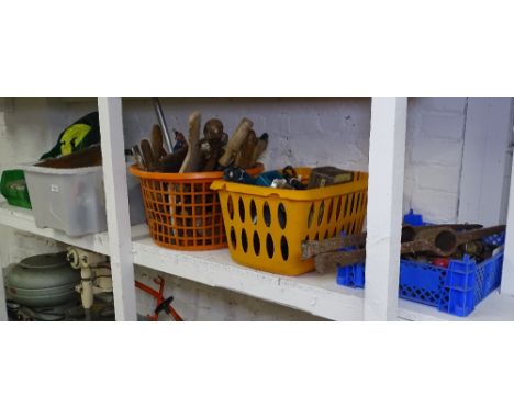 A quantity of hand tools, Black &amp; Decker drill etc&nbsp;