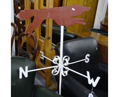 A painted weather vane 