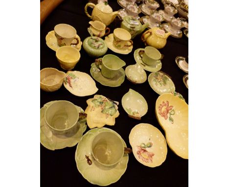 Carltonware selection of 1930's embossed ware