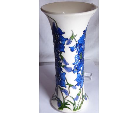 Moorcroft vase Delphinium, first quality 