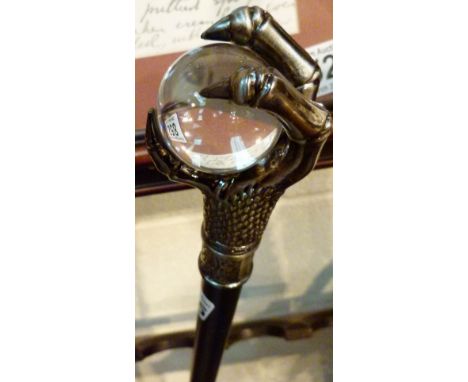 Ball and claw walking stick 