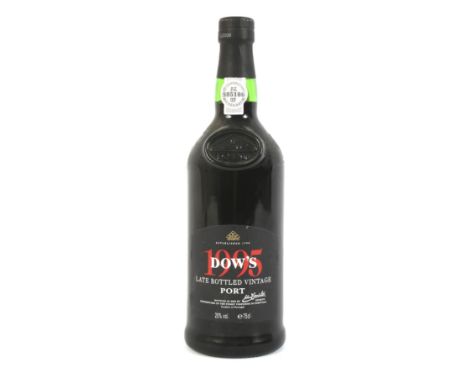 A bottle of Dow's 1995 Late Bottled Vintage Port, 20% Vol, 75 cl.