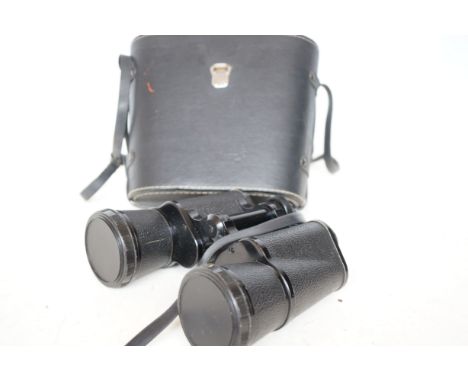 Pair of zenith binoculars with case 