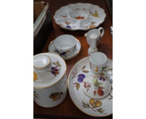Collection of Royal Worcester Evesham 