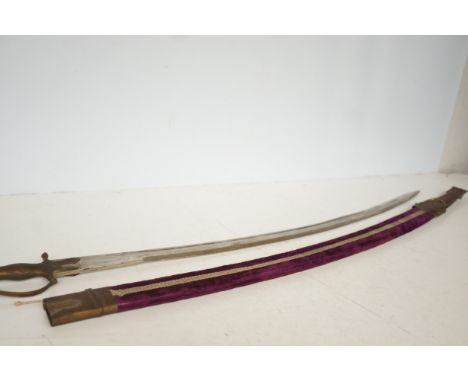 Display sword & scabbard 