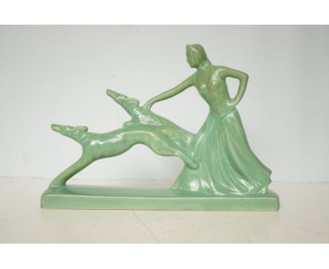 Art deco ceramic figure 