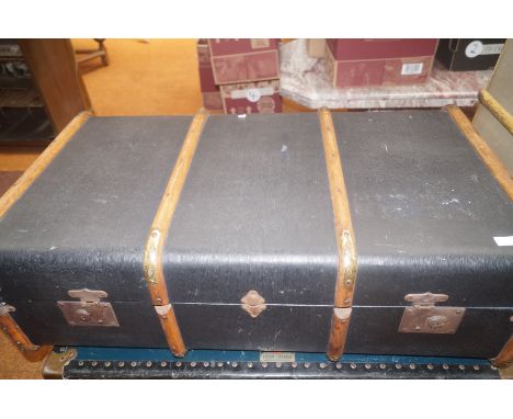 Vintage steamer trunk