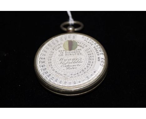 Vintage pocket exposure meter 