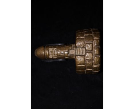 Bronze figure of a light house/penis - 6 inches 