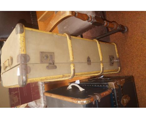 Vintage steamer trunk