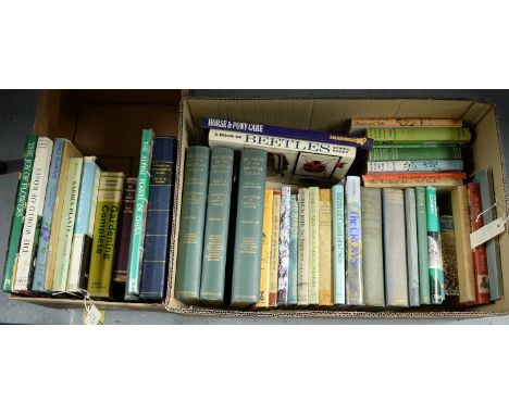 A selection of hardback and other books, primarily relating to wildlife, titles including: The Birds of the British Isles, th
