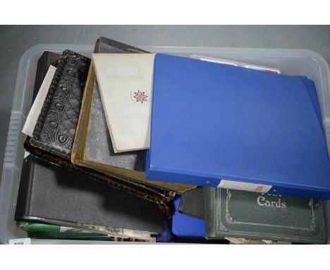 A selection of picture cards and other ephemera, including: cigarette cards by Wills and Players; picture postcards of archit