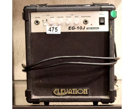 Elevation EG-1OJ 10w guitar amplifier. Not available for in-house P&P, contact Paul O'Hea at Mailboxes on 01925 659133Conditi