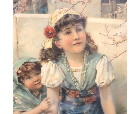 Vintage Pears print, Butterflies by W.S. Coleman, 30 x 50 cm. Not available for in-house P&amp;P, contact Paul O'Hea at Mailb