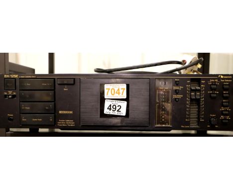 Nakamichi BX-125E twin head cassette deck. Not available for in-house P&P, contact Paul O'Hea at Mailboxes on 01925 659133Con