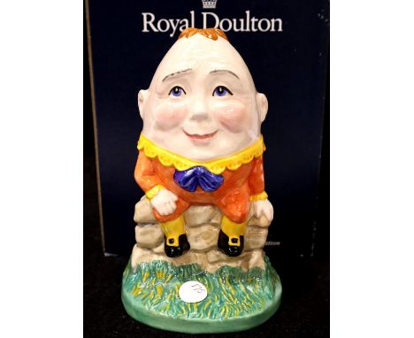 Boxed Royal Doulton limited edition figurine, Humpty Dumpty, number 1255, H: 13 cm. P&amp;P Group 1 (£14+VAT for the first lo