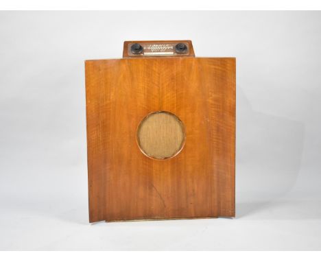 A Vintage Murphy 146 Two Band Radio and Speaker, 66cms Wide 