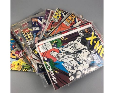 LOT OF VINTAGE MARVEL COMICS, chiefly X-MEN