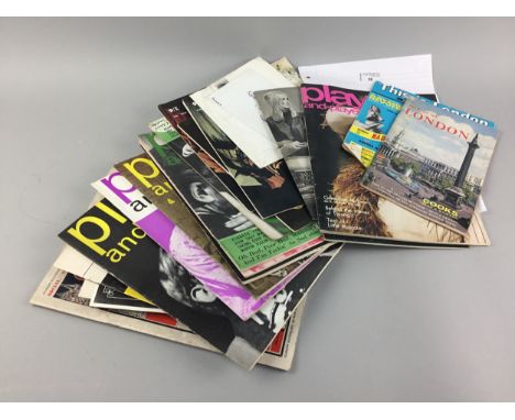 COLLECTION OF VINTAGE EPHEMERA, including theatre magazines, antiques magazine and others