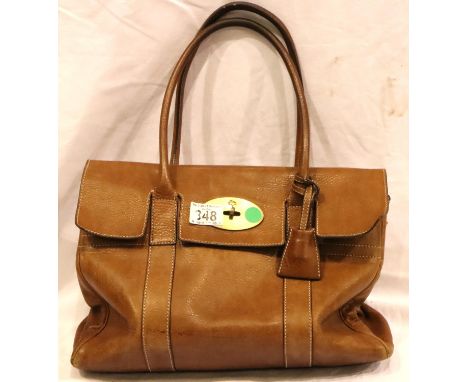 Ladies Mulberry brown leather handbag in good condition. Not available for in-house P&amp;P, contact Paul O'Hea at Mailboxes 