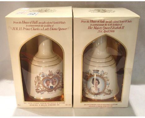 Two sealed bottles of Bells whisky. P&amp;P Group 3 (£25+VAT for the first lot and £5+VAT for subsequent lots) 