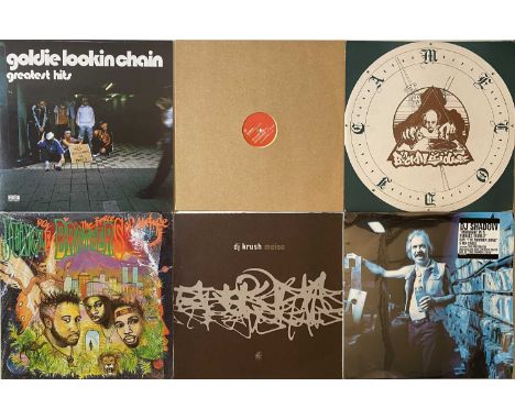 HIP HOP - 12"/LPs. Totally dope collection of around 43 x  12"/LPs. Artists/titles include Blackalicious - Melodica (1994 Mo 