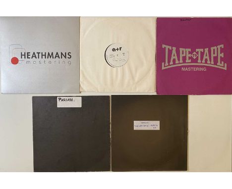 CLASSIC ELECTRONICA/ DANCE - 12" ACETATE RARITIES. A superb pack of 5 12" dance/ electronica acetates. Artists/ titles includ
