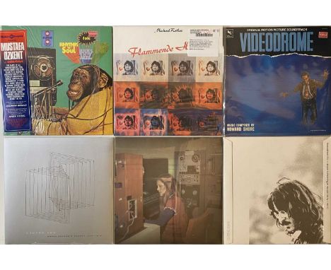 SOUNDTRACKS/KRAUTROCK/PSYCH/EXPERIMENTAL - LPs. Superb selection of 14 x LPs including high quality more recent pressings. Ar