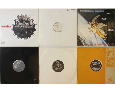 PROG (TRANCE/HOUSE) - 12". Ace collection of 35 x (mainly) 12" including rarities! Artists/titles include Overlords Of The UF