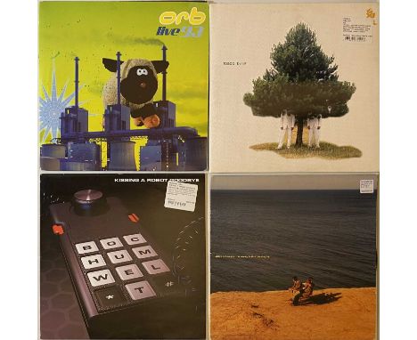 DOWNTEMPO - LP RARITIES. Chillin' out with these 4 x essential LPs. Titles are Tosca - Delhi 9 (2003 original 4 x 12" release
