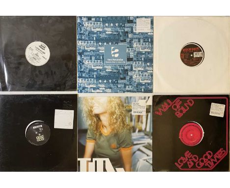 HOUSE/DEEP HOUSE/TECHNO - 12". Wicked collection of 40 x 12" releases. Artists/titles include Backbone Grooves - Volume One (