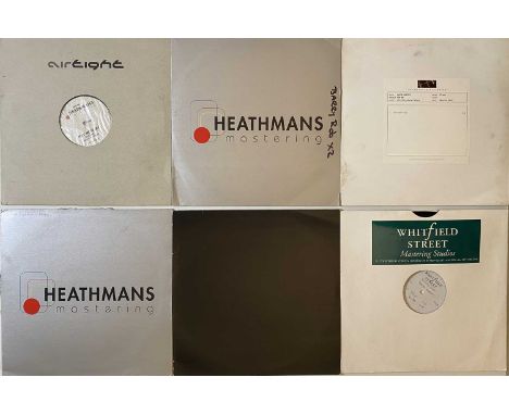 ELECTRONICA/ HOUSE/ D&amp;B/ TECHNO - 12" ACETATES. A superb pack of 15 12" acetates, many from the subgenres of electronica/