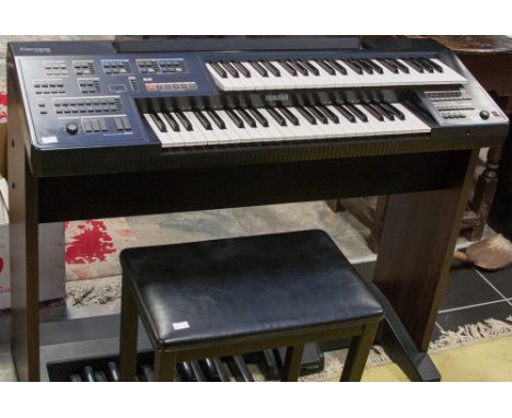 An Electrone electric organ, complete with stool