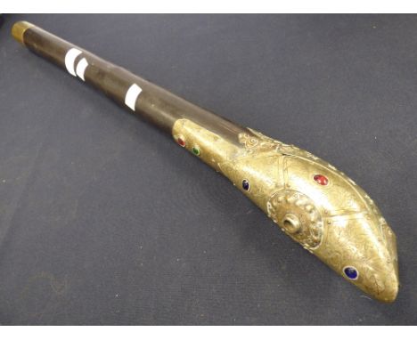 A middle eastern opium pipe 