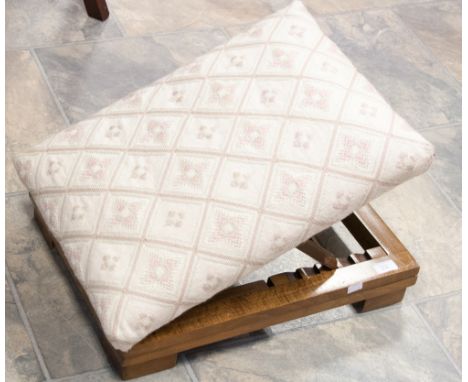 A multi position adjustable foot stool 