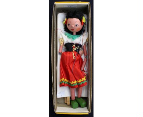 A boxed Pelham puppet - Gypsy 