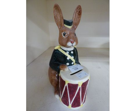 Royal Doulton 'Bunnykin' Bunny Bank D 6615 1967 first edition (extra large model) 