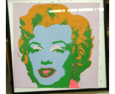 After Andy Warhol, 'Marilyn Monroe', screen print from set of ten illicitly published as Sunday B Morning, printed on Anthony