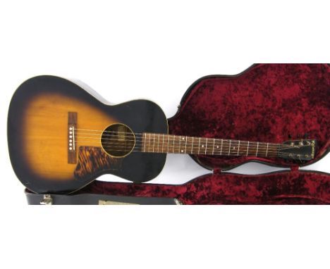 1930s Kalamazoo KG-14 acoustic guitar, made in USA, ser. no. 1xx3, sunburst finish with typical checking and wear for age, in