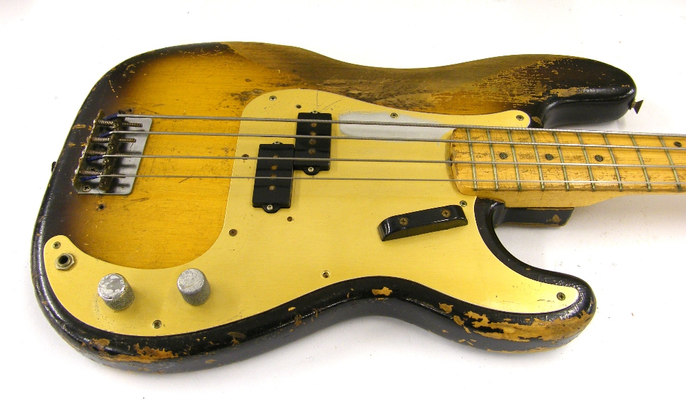 Cliff Williams (AC/DC) - 1958 Fender Precision bass guitar, made in USA ...