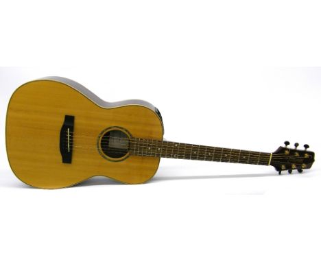 Takamine G series EG416S electro-acoustic guitar, Indian rosewood back and sides with maple centre, natural top, light surfac
