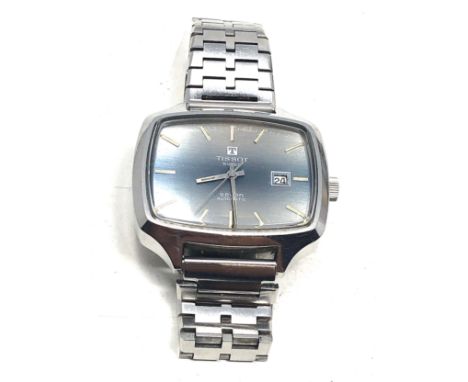 Vintage Tissot seven automatic wristwatch the watch is ticking 