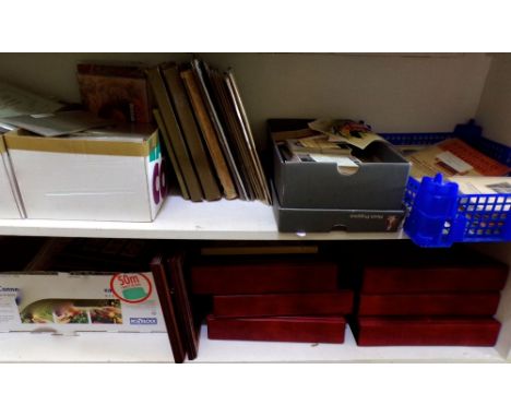 An extensive collection of cigarette cards and related subjects to include approx 35 cigarette card albums with examples from